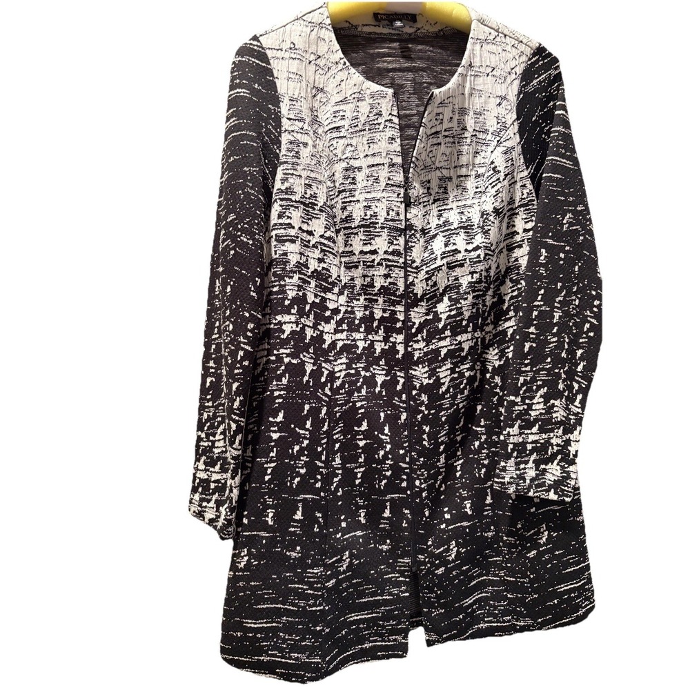 Piccadilly Of Canada Med Black/WhiteJacket Capsule Academia Substantial - Picture 9 of 12